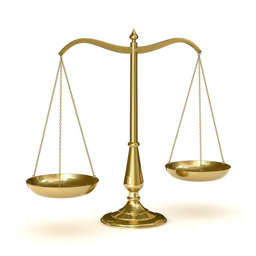 Balance Scale of Justice